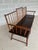 Primitive Birdcage Style 72" Maple and Walnut Eight Leg Deacons Bench For Sale - Image 4 of 12