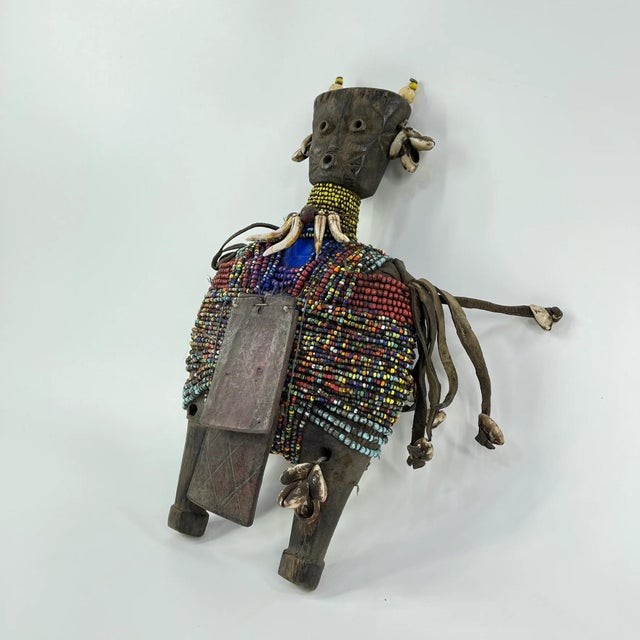 Namji fertility dolls, crafted by the Namji people of northern Cameroon, stand as a notable form of African art believed...