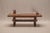 Large Brutalist Dining Table in Oak, 1970s For Sale - Image 15 of 18