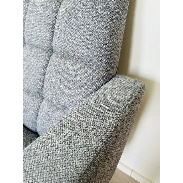 Gray Lounge Armchair, East Germany, 1970s For Sale - Image 8 of 10