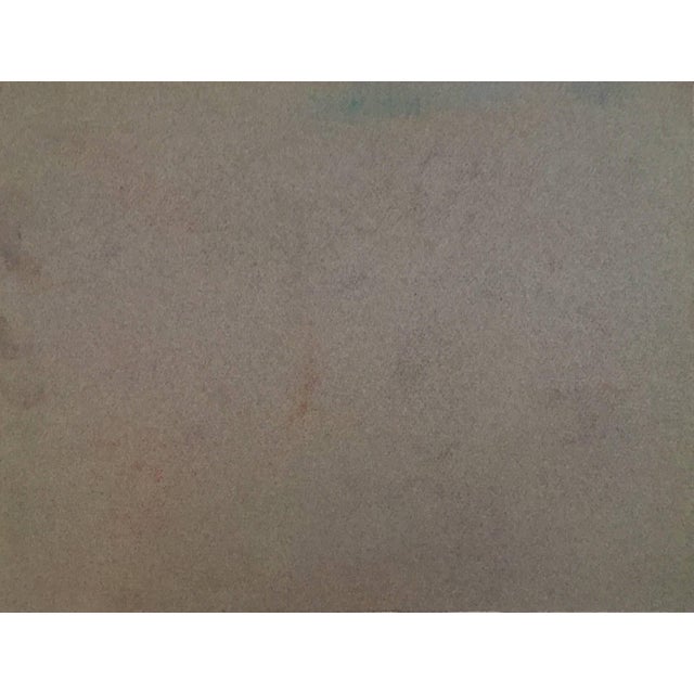 Early 20th Century Jacques (Jakub) Zucker, Pastel Drawing Polish Ecole D'Paris WPA Female Equestrienne For Sale - Image 5 of 5