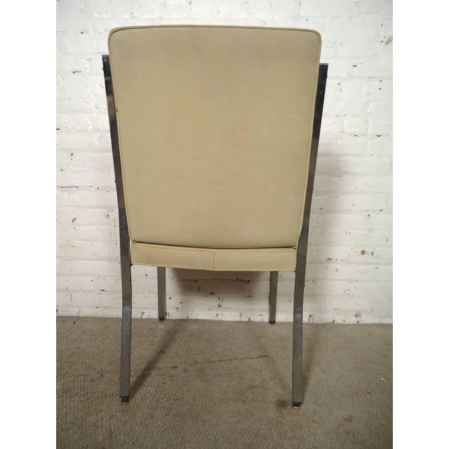 Milo Baughman Milo Baughman Mid-Century Modern Chrome Chair For Sale - Image 4 of 7