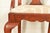 Henkel Harris Queen Anne Solid Cherry Wood Dining Chairs | Set of Six For Sale - Image 10 of 16