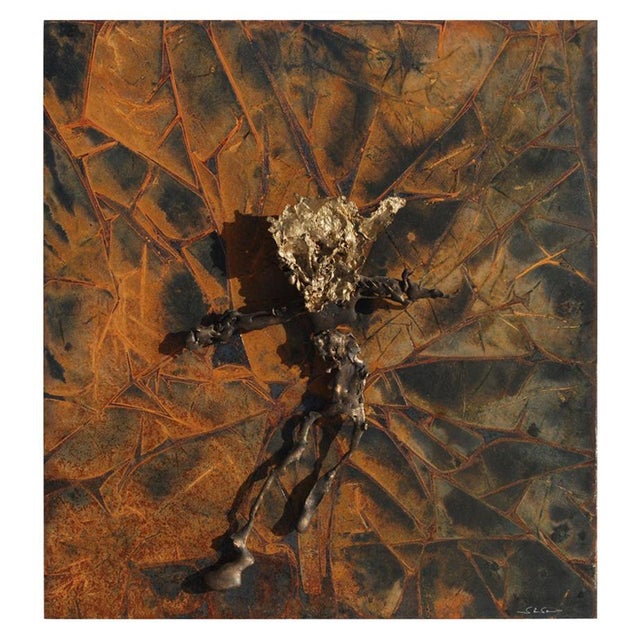 Abstract Metal Relief by Navid Ghedami For Sale - Image 10 of 10