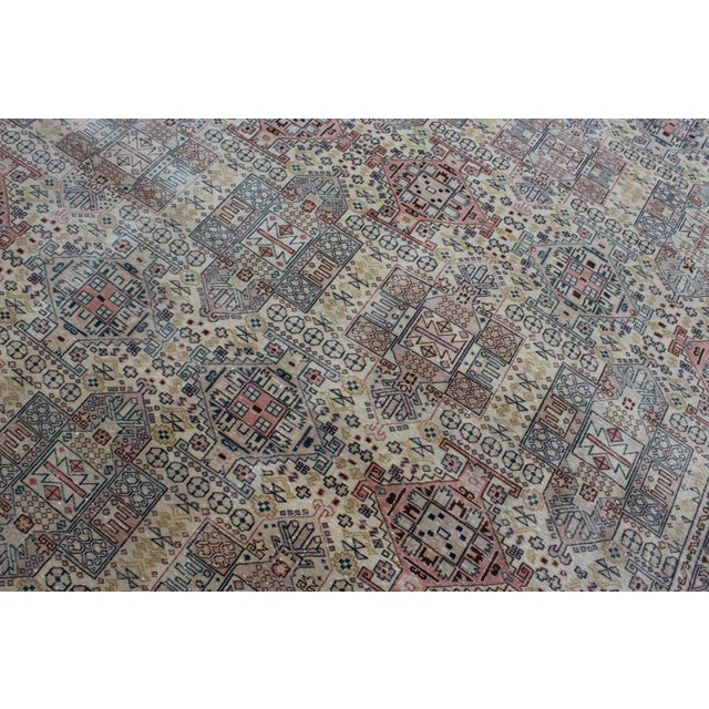 High Quality Vintage Turkish Anatolian Area Rug - 101.5"x145" For Sale - Image 10 of 13