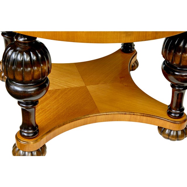 Mid-Century Art Deco Swedish Elm Root Coffee Table, 1950 For Sale - Image 6 of 9