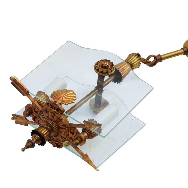 Classical Ceiling Lamp, 1950s For Sale - Image 4 of 6