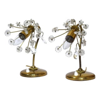 Mid-Century Table Lamps from Lobmeyr, 1950s, Set of 2 For Sale