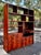 Mid Century Danish Modern Herringbone Room Divider or Dry Bar For Sale - Image 4 of 18