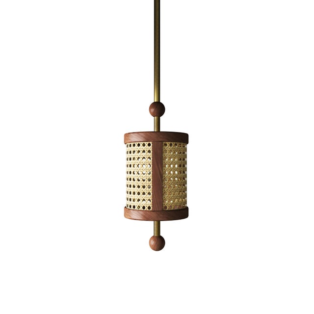 Contemporary Hamilton Pendant Lamp by Wood Tailors Club For Sale - Image 3 of 8