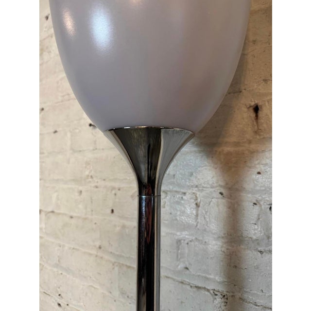 Late 20th Century Mid-Century Modern Style Space Age Atomic Chrome Floor Lamp For Sale - Image 4 of 8