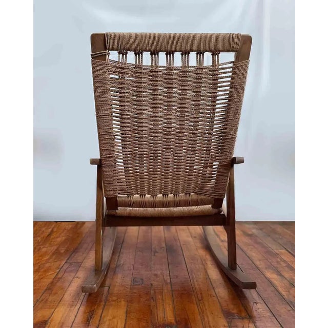Rocking Chair Danish Modern For Sale - Image 4 of 7
