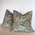 English Gp & J Baker Ruskin Velvet Pillows in Emerald For Sale - Image 3 of 6