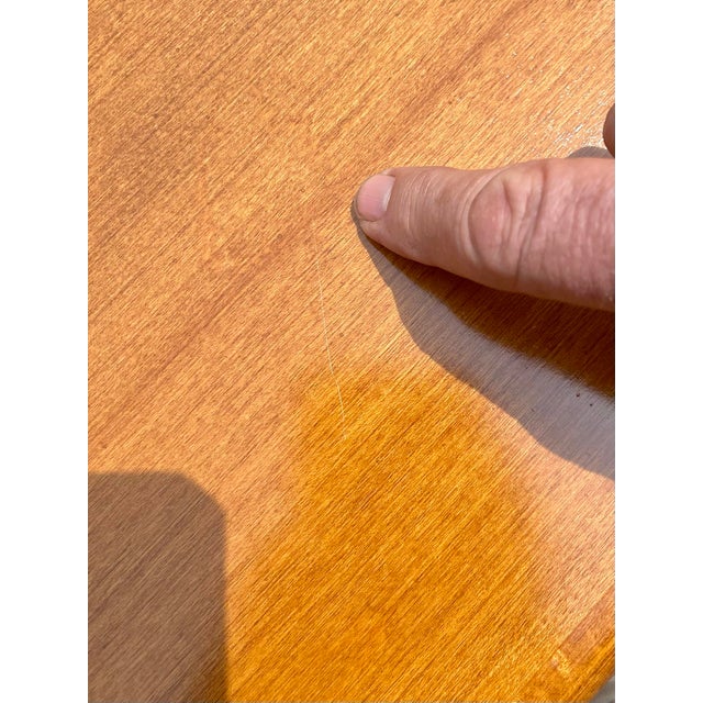 Conant Ball Drop Leaf Maple Harvest Table For Sale - Image 10 of 12