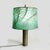 Brass Mid 20th Century Mid Century Modern Brass Table Lamp With Original Shade For Sale - Image 8 of 12