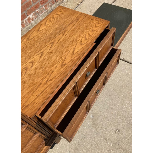 Henredon Custom Folio Three Tiered Modular Dresser For Sale - Image 9 of 18
