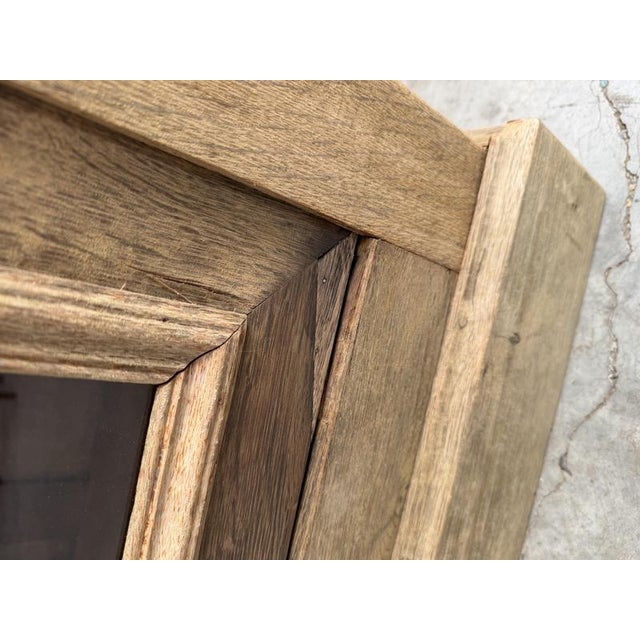 Late 19th Century Oak Display Cabinet For Sale - Image 10 of 13