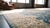 Distinguished Blue Ground and Exquisite Floral Detail Antique Persian Kerman Rug For Sale - Image 15 of 15