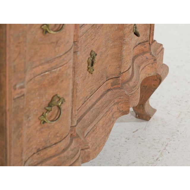 Scandinavian Chest in Original Paint, 1700s For Sale - Image 6 of 11