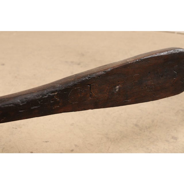 Italian 18th Century Italian Carved Wood Trestle Dining Table For Sale - Image 3 of 11