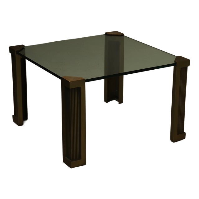 Brutalist Model T14 Side Table from Peter Ghyczy, 1970s For Sale