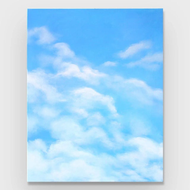 Impressionist Impressionist Acrylic on Canvas Painting, "Room With a View" For Sale - Image 3 of 3