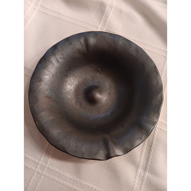 Contemporary Hand Forged Nesting Bowls For Sale - Image 3 of 4