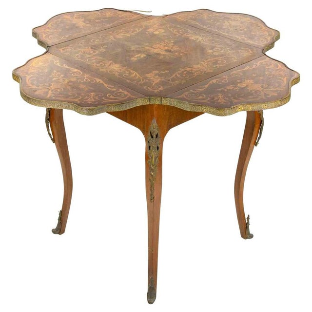 Small Folding Table in Metal and Wood, Italy, 20th Century For Sale - Image 15 of 15