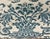 Rococo Pair of Blue & White Fortuny Floral Cotton Pillows For Sale - Image 3 of 6