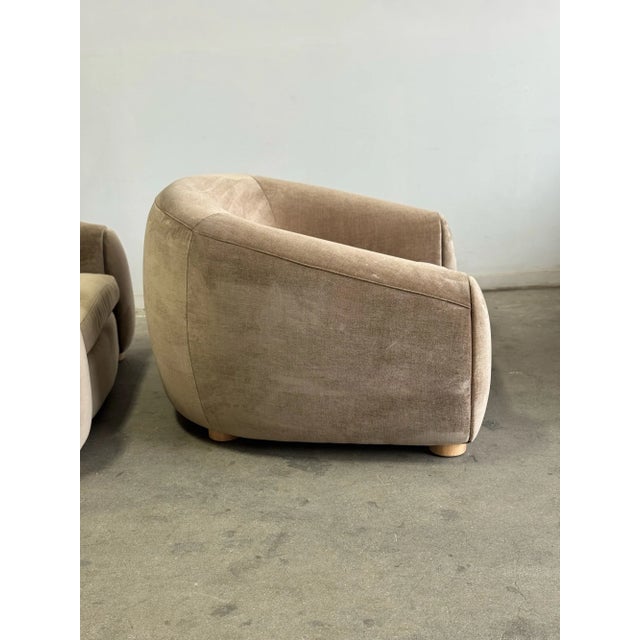 Vintage Custom Royere Style Loungers -Pair For Sale - Image 4 of 8