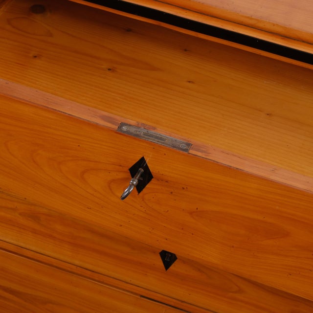 Biedermeier Chest of Drawers in Cherrywood, 1820 For Sale - Image 3 of 14