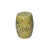 Asian Distressed Yellow Porcelain Flower Birds Round Barrel Stool Table For Sale - Image 3 of 8