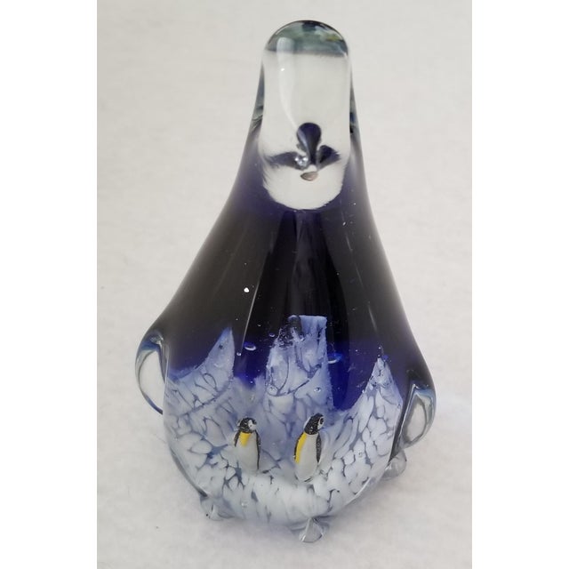 Mid 20th Century 1950s Murano Glass Penguin Paperweight For Sale - Image 5 of 8