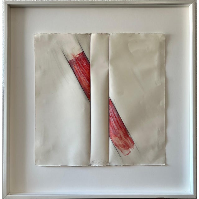 Contemporary Richard Smith, Original Abstract Collage Painting British American Pop Artist Richard Smith, 1976 For Sale - Image 3 of 12