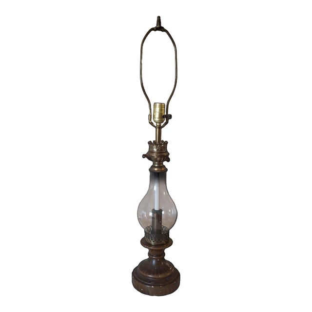 Vintage Oil Lamp Light For Sale