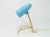 Mid-Century Light Blue Wall or Table Lamp by Rupert Nikoll, Vienna, 1950s For Sale - Image 6 of 10