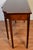 1910s Antique Dokon n.y English Regency Mahogany Banded Satinwood Console Table For Sale - Image 10 of 13