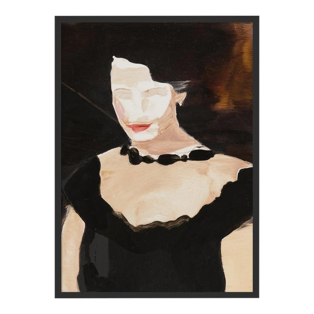 I am so bored by Lucia Jones in Black Frame, Medium Art Print For Sale