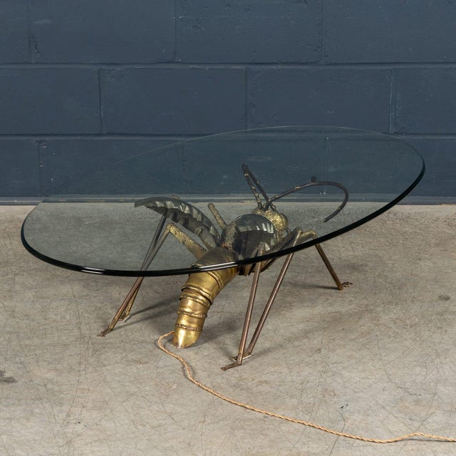 Vintage French Illuminating Coffee Table by Henri Fernandez c.1970 For Sale - Image 9 of 18