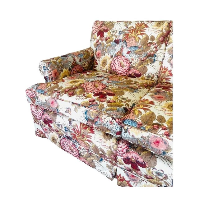 Harden Furniture Vintage English Country Style Botanical Chintz Sofa For Sale - Image 4 of 7
