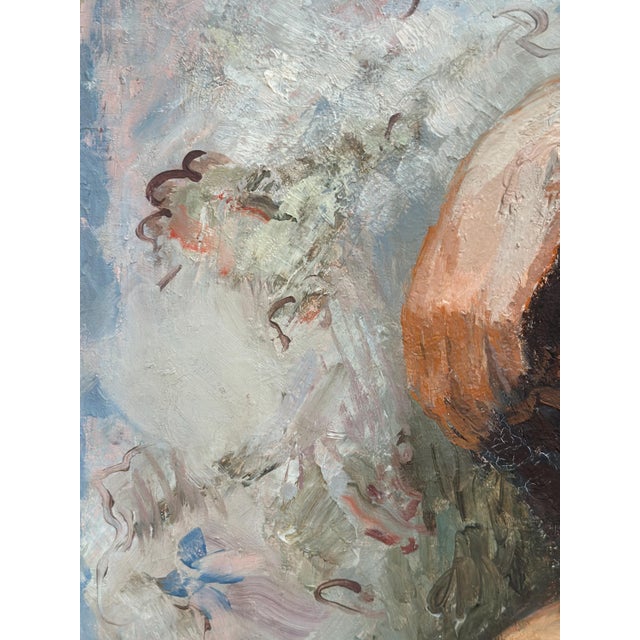 Hugo Linér, Nude Study, 1950s, Oil on Canvas, Framed For Sale - Image 9 of 18