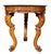 Victorian Oak and Inlaid Marble Center Table For Sale In Boston - Image 6 of 8