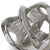 Traditional Regina Andrew Metal Knot in Polished Nickel For Sale - Image 3 of 5