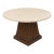 Kreiss Duchess Base With Travertine Top For Sale