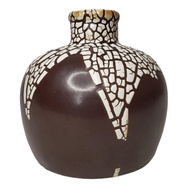 Stoneware Vase by L. Pointu, 1930s For Sale