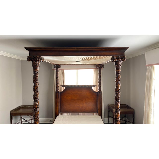 Four Poster Canopy Bedframe Chairish