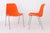 Orange Vintage Stacking Chairs, 1970s, Set of 12 For Sale - Image 8 of 13