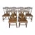 Set of 6 Paint Decorated Farmhouse Kitchen Chairs, Lancaster County, Pa Circa 1850’s For Sale