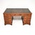 A smart and very well made antique leather top pedestal desk. This was made in England, it dates from around the 1930’s....