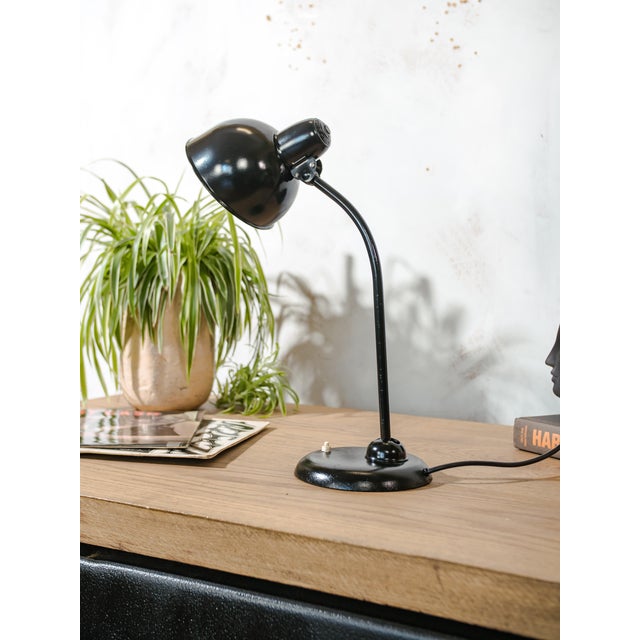 Vintage Bauhaus Desk Lamps by Christian Dell for Kaiser Leuchten, 1940s, Set of 2 For Sale - Image 4 of 15